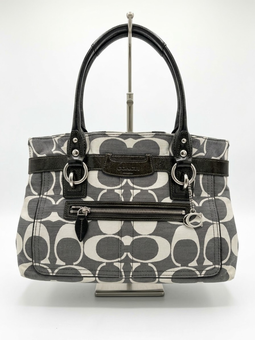 Coach Penelope Signature Canvas Satchel / Tote (Style #13290)